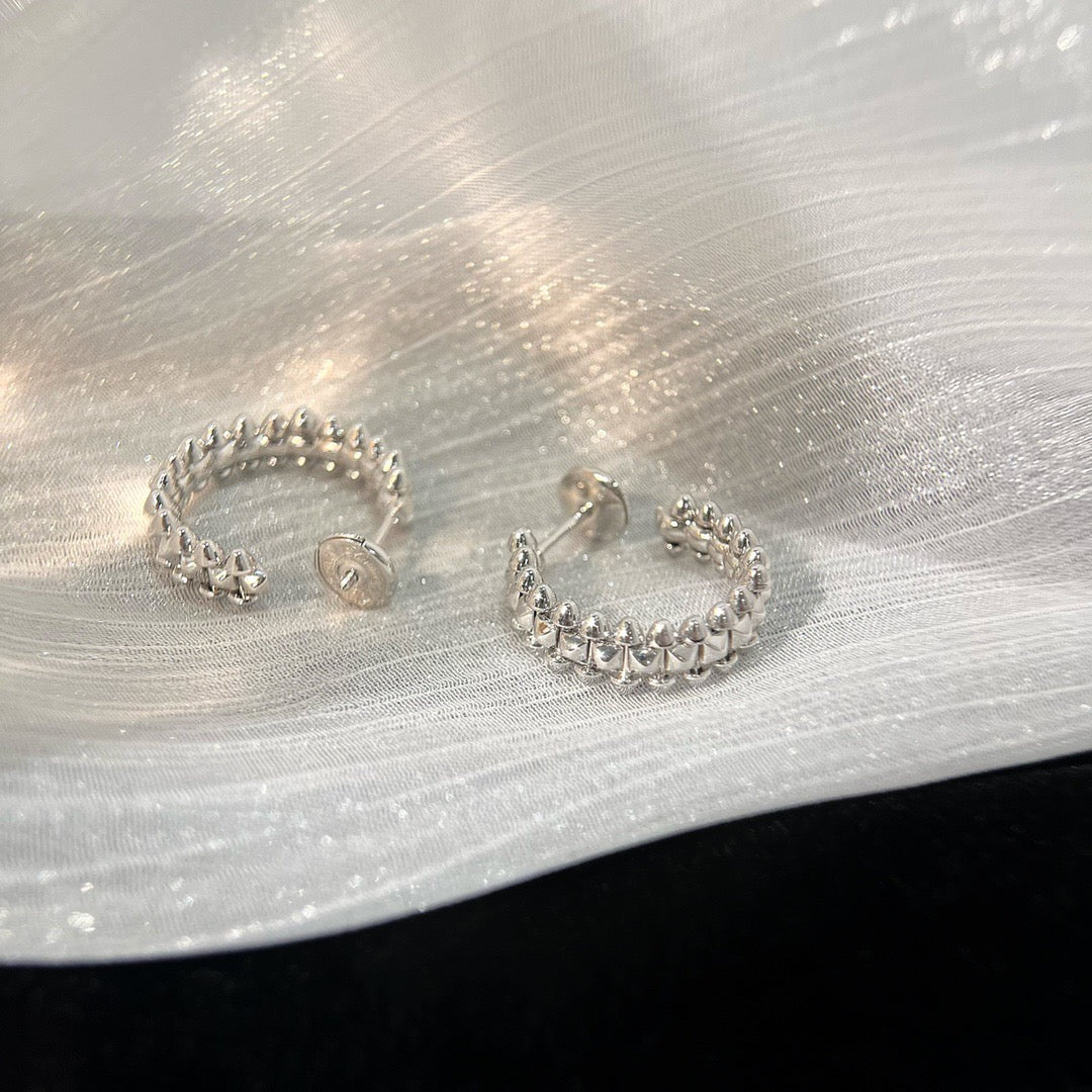 [Royal]CLASH SMALL HOOP EARRINGS