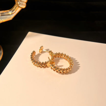 [Royal]CLASH SMALL HOOP EARRINGS