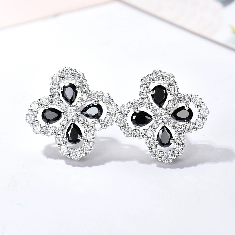 [Royal]LOOP EARRINGS FULL MOTIF DIAMOND 16MM