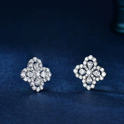 [Royal]LOOP EARRINGS FULL MOTIF DIAMOND 16MM