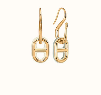 [Royal]HM O'MAILLON GOLD EARRINGS