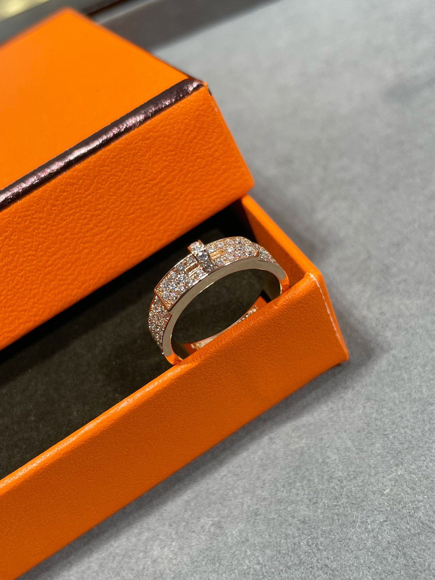 [Royal]KELLY PINK GOLD DIAMOND RING