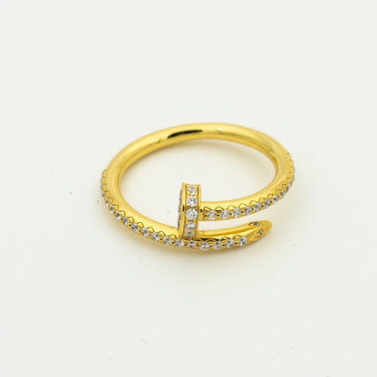 [Royal]JUSTE RING 1.8MM GOLD DIAMONDS