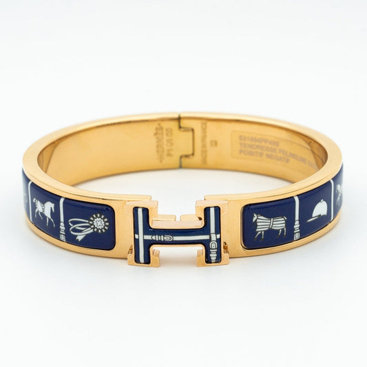 [Royal]H BRACELET BLUE CERAMIC