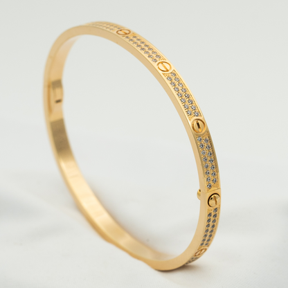 [Royal]LOVE BRACELET 3.65MM DIAMOND-PAVED