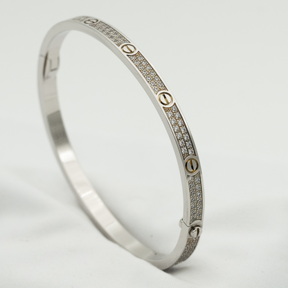 [Royal]LOVE BRACELET 3.65MM DIAMOND-PAVED