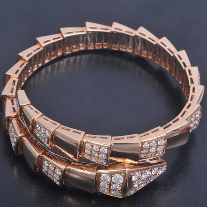 [Royal]SERPENTI BRACELET PINK GOLD DIAMOND