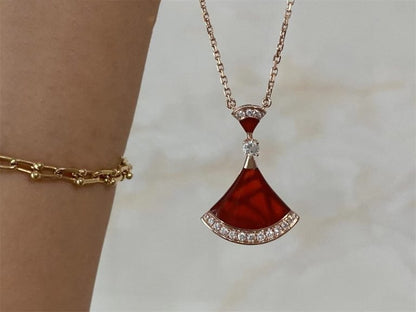 [Royal]DREAM NECKLACE CARNELIAN DIAMOND