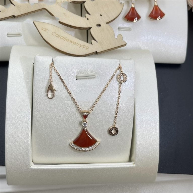 [Royal]DREAM NECKLACE CARNELIAN DIAMOND