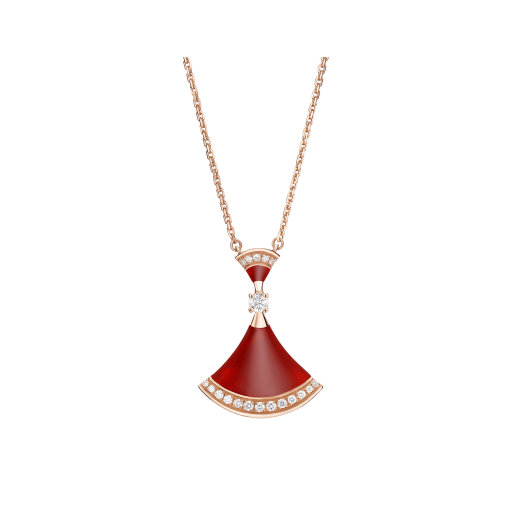 [Royal]DREAM NECKLACE CARNELIAN DIAMOND