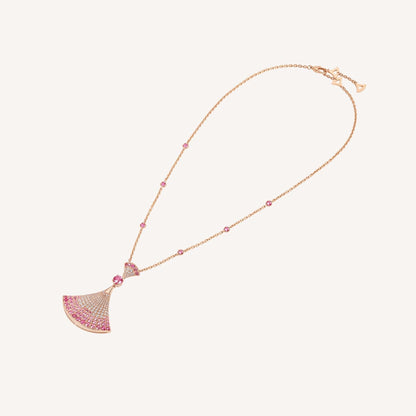 [Royal]DREAM NECKLACK DIAMOND PINK GOLD