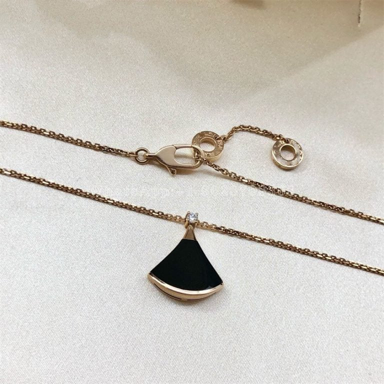 [Royal]DREAM NECKLACE ONYX 1 DIAMOND