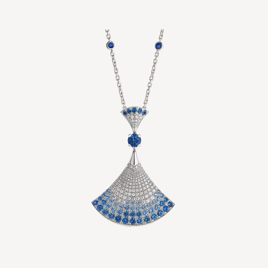 [Royal]DREAM NECKLACE AGATE SILVER DIAMOND