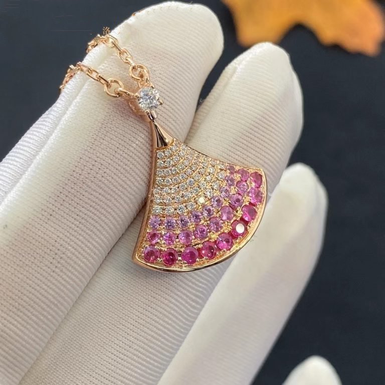 [Royal]DREAM NECKLACE PINK GOLD PINK DIAMOND