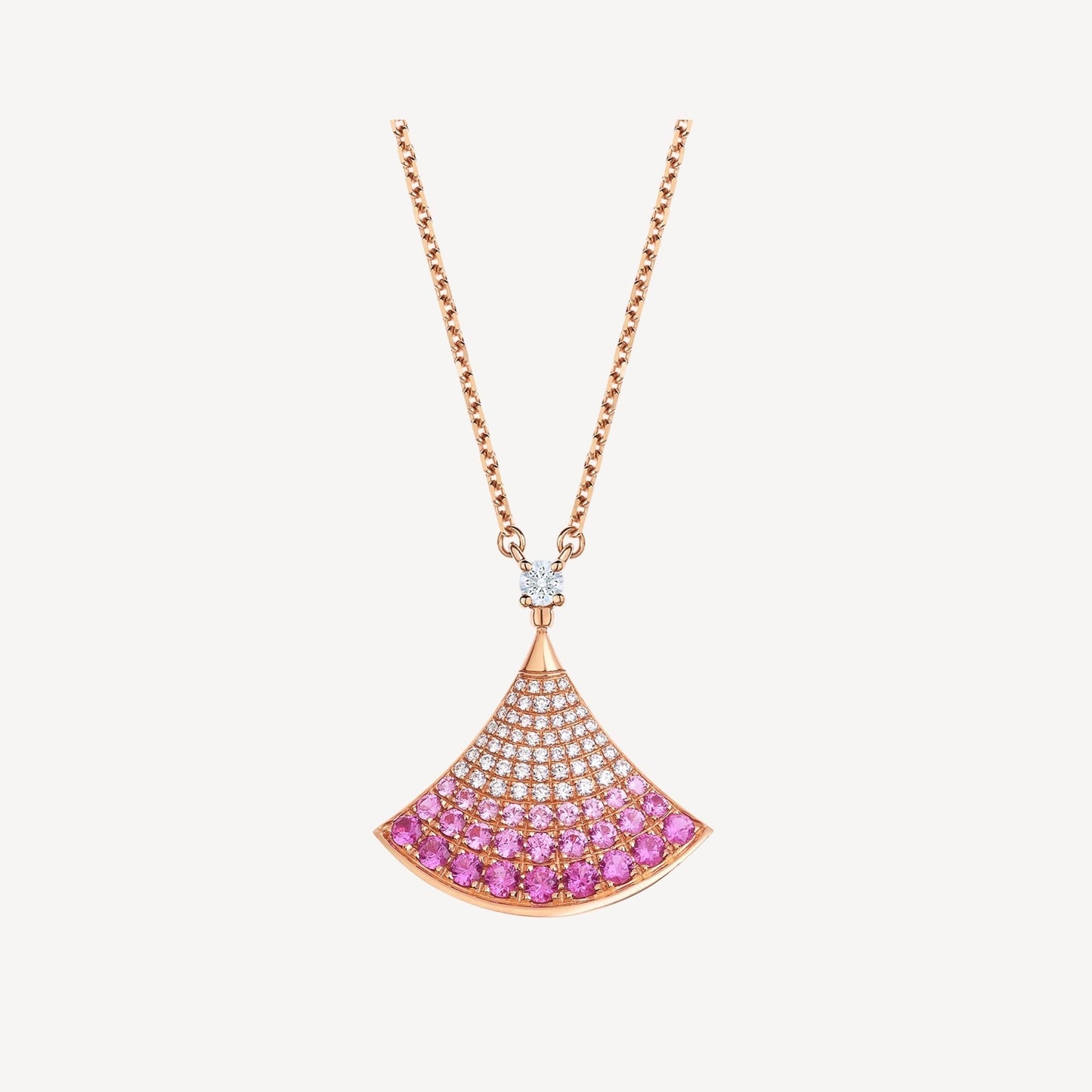 [Royal]DREAM NECKLACE PINK GOLD PINK DIAMOND