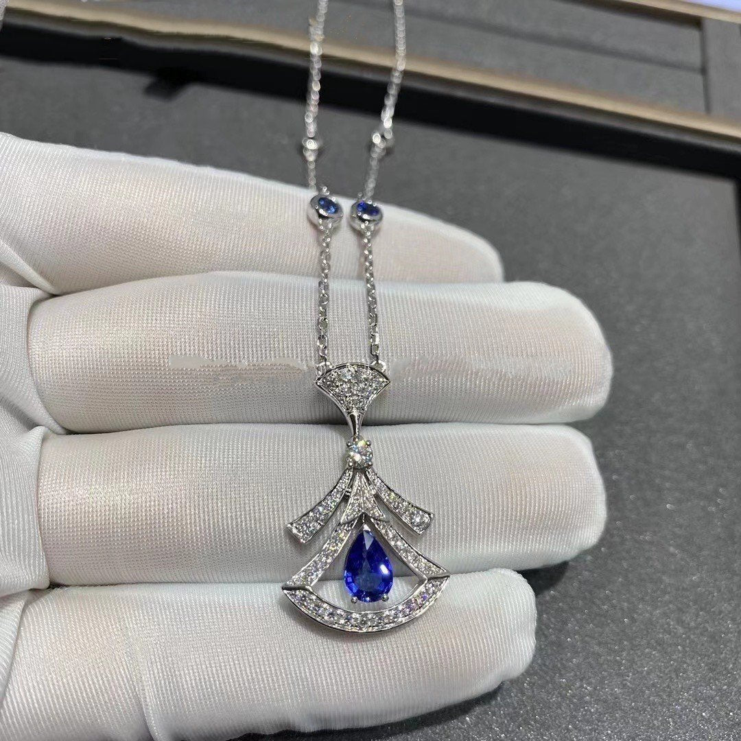 [Royal]DREAM NECKLACE AGATE DIAMOND SILVER