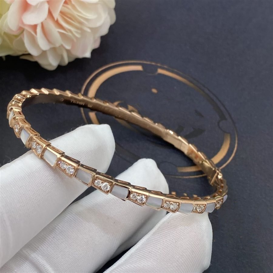 [Royal]SERPENTI BRACELET PINK GOLD MOP DIAMOND