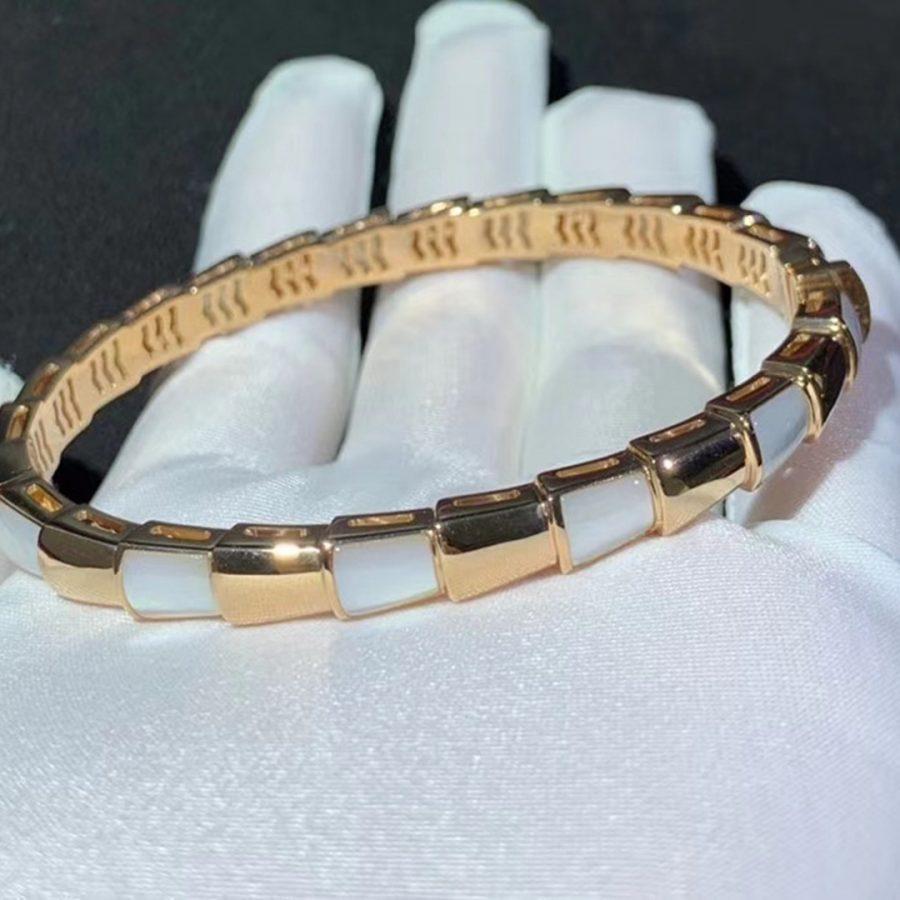 [Royal]SERPENTI BRACELET PINK GOLD MOP