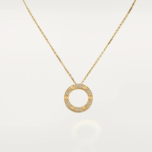 [Royal]LOVE NECKLACE ADJUSTABLE ROSE GOLD