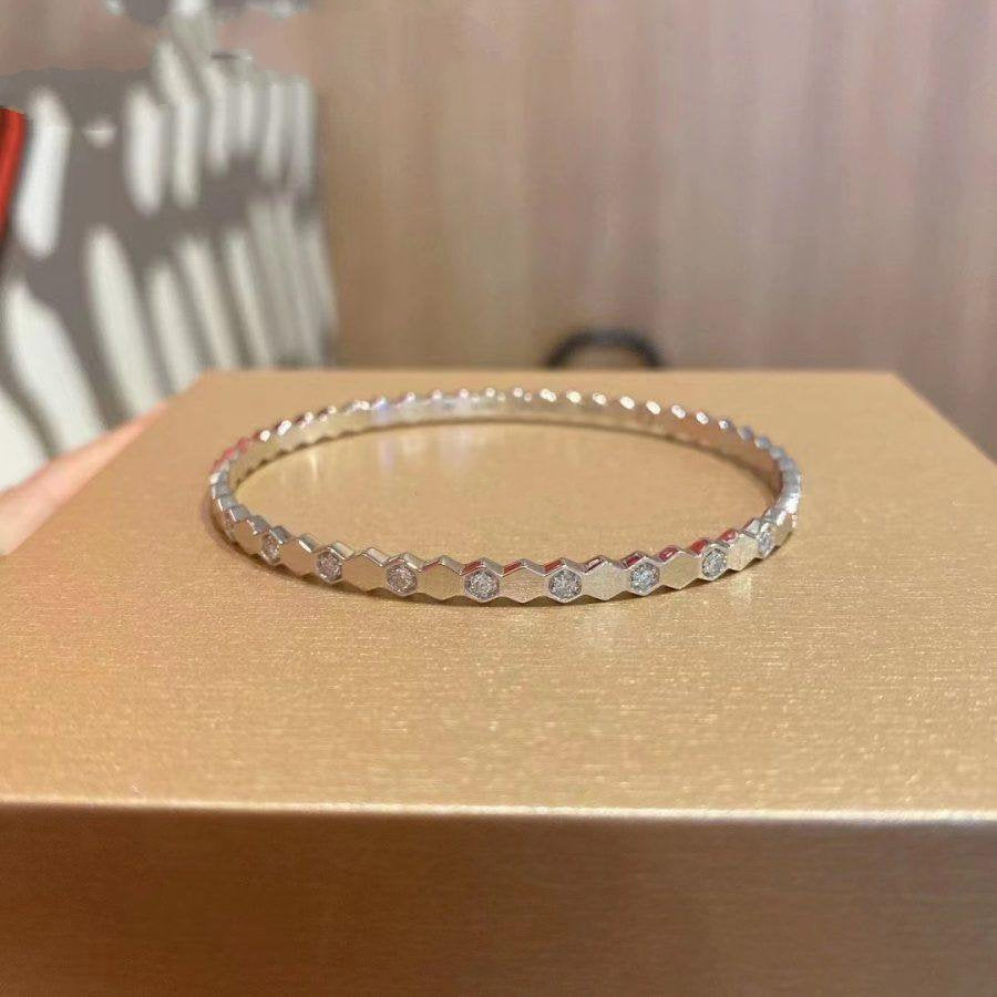 [Royal]BEE LOVE SILVER DIAMOND BRACELET