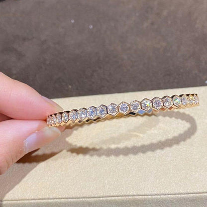 [Royal]BEE LOVE GOLD BRACELET FULL DIAMOND