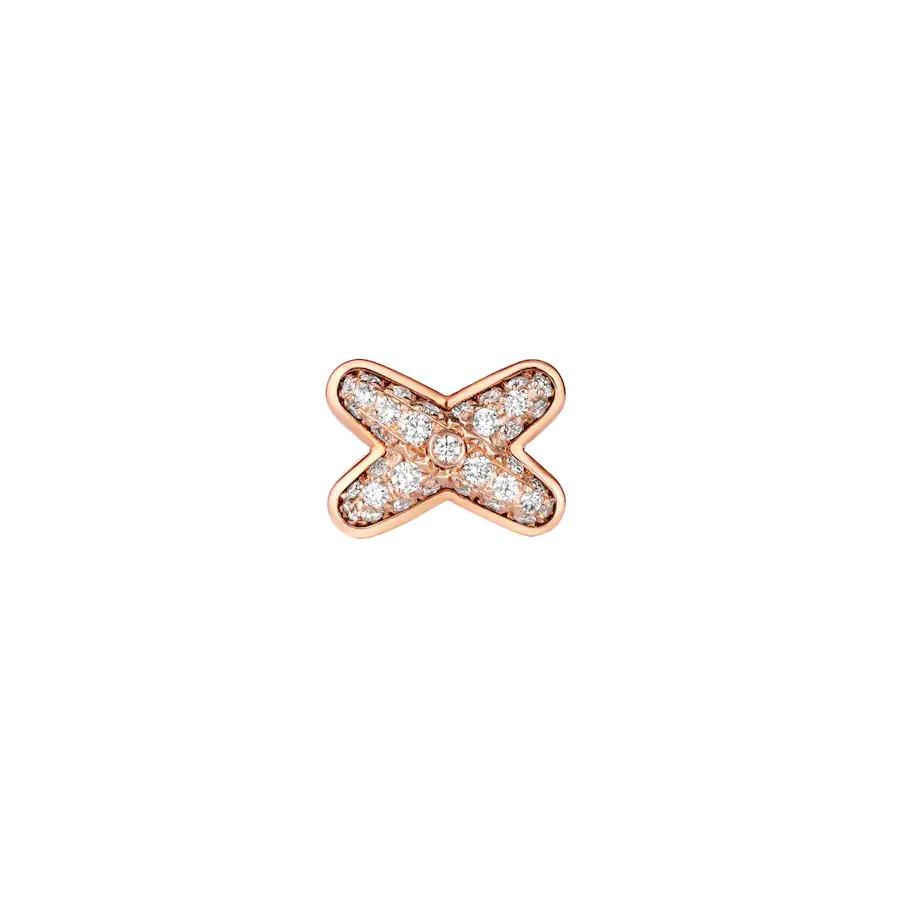 [Royal]JEUX DE PINK GOLD DIAMOND EARRINGS