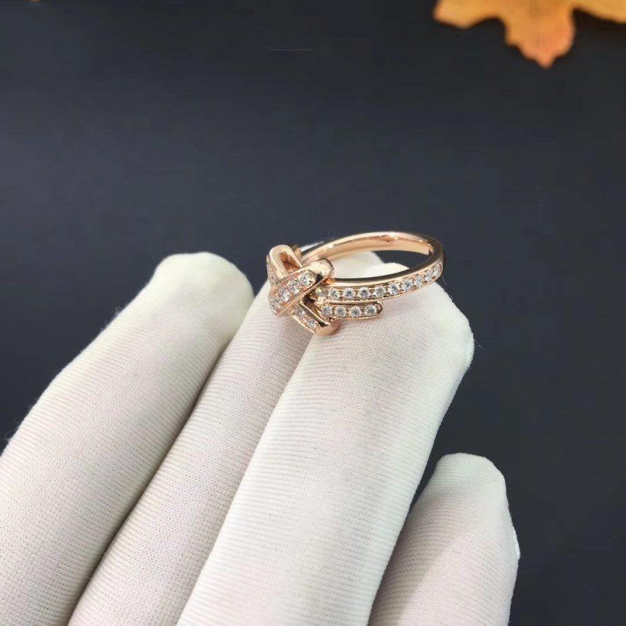 [Royal]JEUX DE RING PINK GOLD DIAMOND