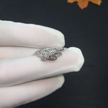 [Royal]JEUX DE SILVER DIAMOND RING