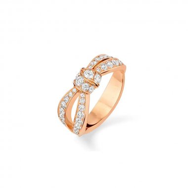 [Royal]LIENS PINK GOLD DIAMOND RING