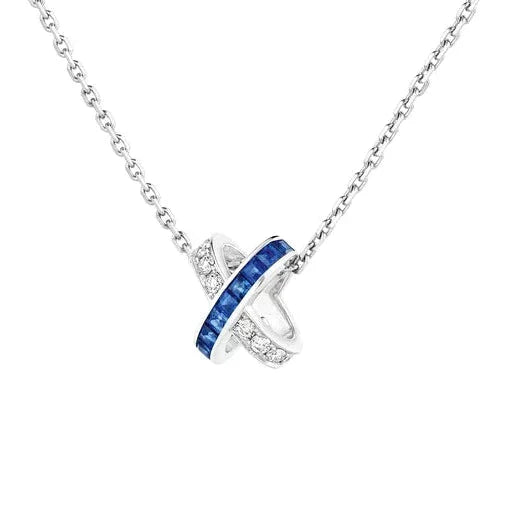 [Royal]LIENS DIAMOND SILVER NECKLACE