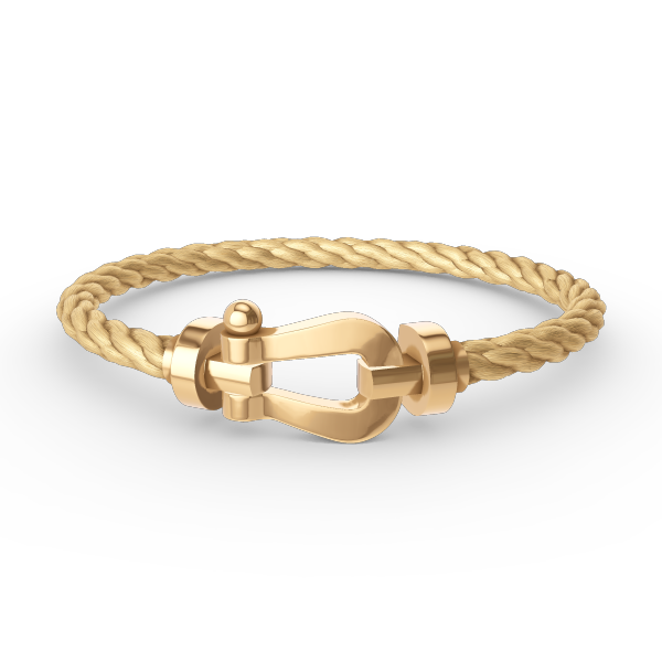 [Royal]FORCE LARGE HORSESHOE NO DIAMOND BRACELET GOLD