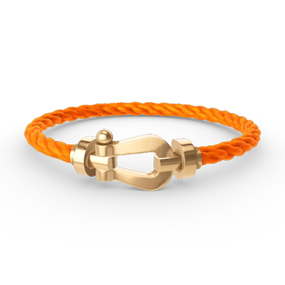 [Royal]FORCE LARGE HORSESHOE NO DIAMOND BRACELET GOLD