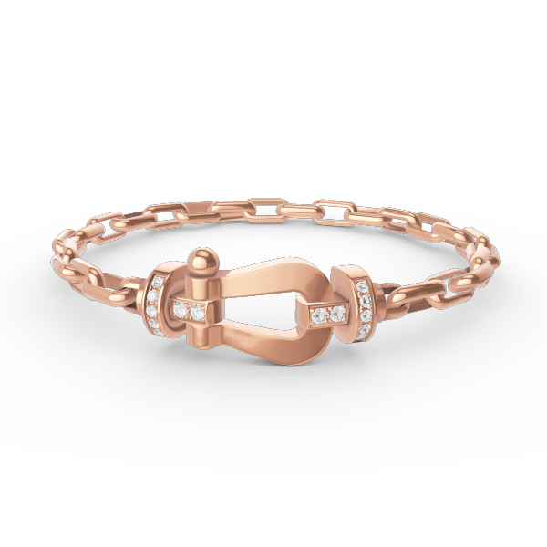 [Royal]FORCE LARGE HORSESHOE CLASP  METAL BRACELET