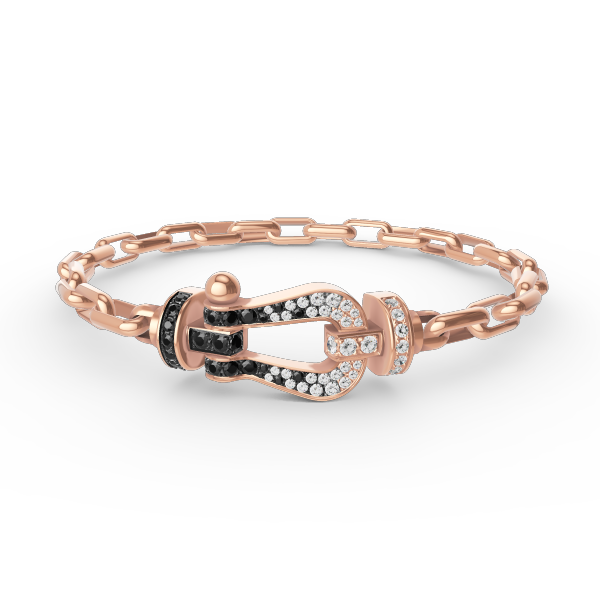 [Royal]FORCE LARGE HORSESHOE CLASP  METAL BRACELET