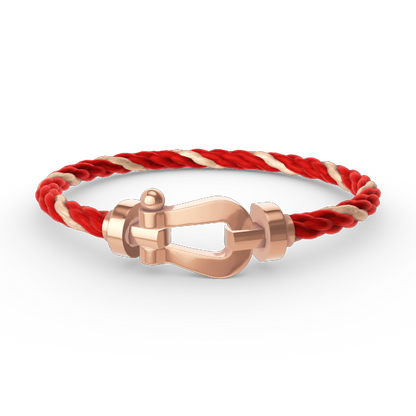 [Royal]FORCE LARGE HORSESHOE NO DIAMOND BRACELET ROSE GOLD