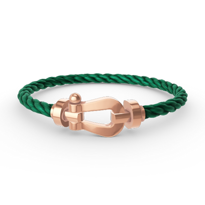 [Royal]FORCE LARGE HORSESHOE NO DIAMOND BRACELET ROSE GOLD