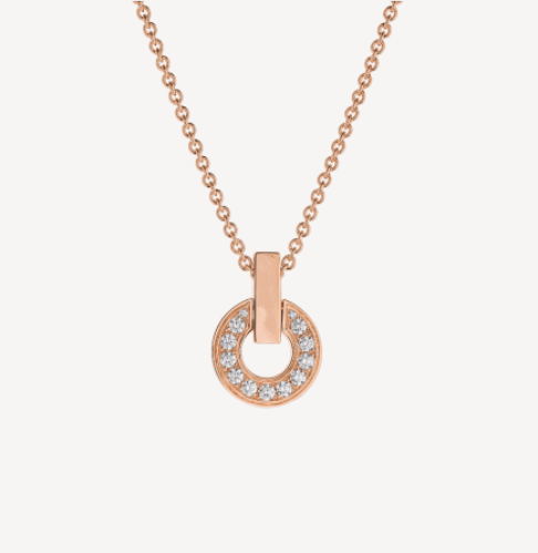 [Royal]GARI NECKLACE PINK GOLD DIAMOND