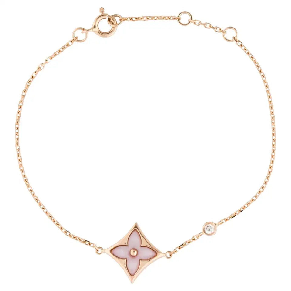 [Royal]STAR 1 DIAMOND PINK GOLD BRACELET