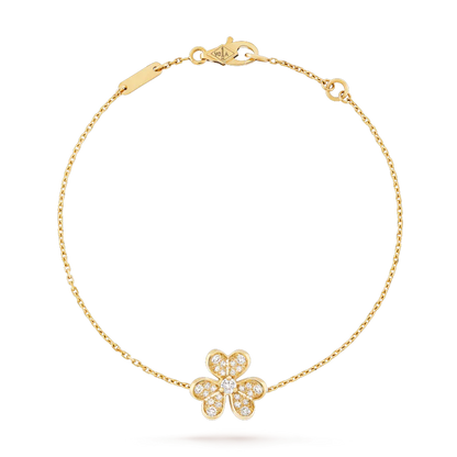 [Royal]FRIVOLE GOLD FLOWER DIAMOND BRACELET