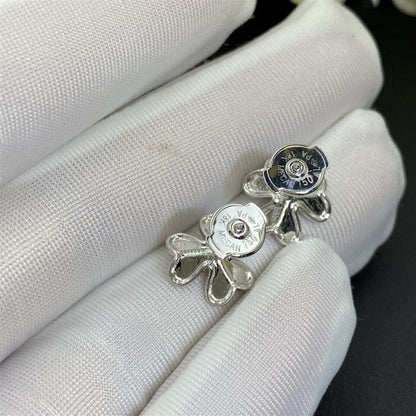 [Royal]FRIVOLE MINI SILVER FLOWER EARRINGS