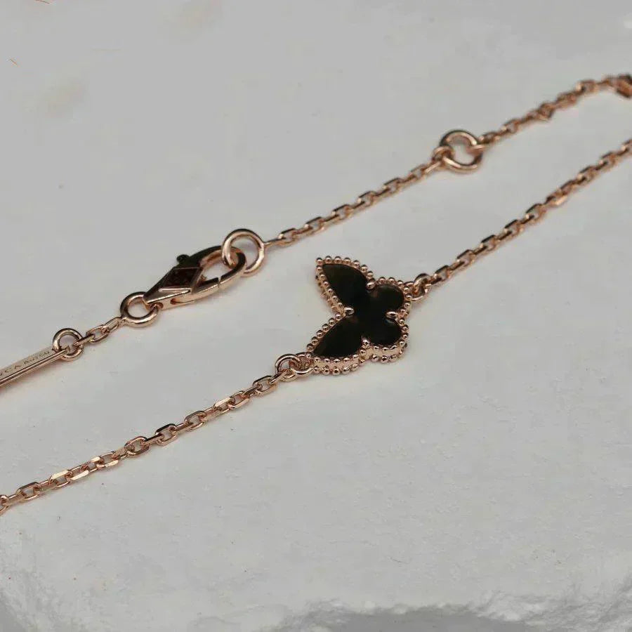 [Royal]BUTTERFLY ONYX  BUTTERFLY BRACELET