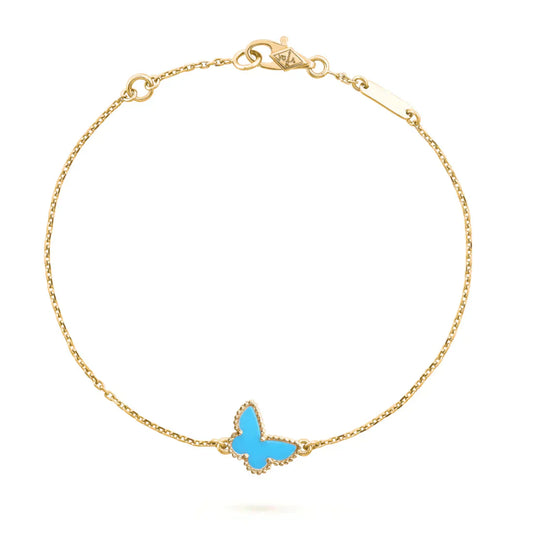 [Royal]BUTTERFLY TURQUOISE BUTTERFLY BRACELET