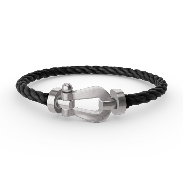 [Royal]FORCE LARGE HORSESHOE NO DIAMOND BRACELET SILVER