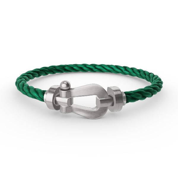 [Royal]FORCE LARGE HORSESHOE NO DIAMOND BRACELET SILVER