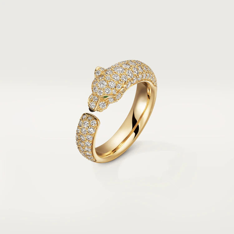 [Royal]PANTHERE PINK GOLD DIAMOND RING