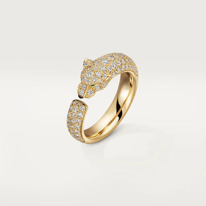 [Royal]PANTHERE PINK GOLD DIAMOND RING